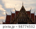 タイの大理石寺院 98774502
