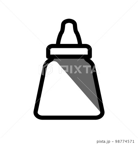 Illustration Vector Graphic of Milk Bottle Icon 98774571