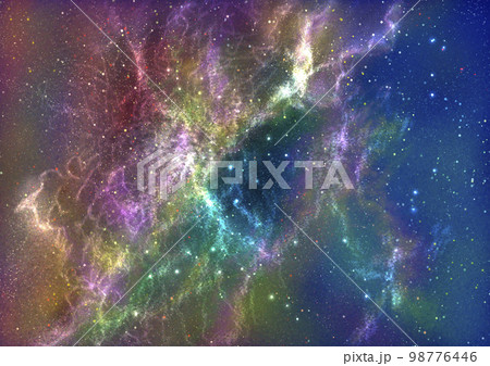 輝き踊る星雲 98776446