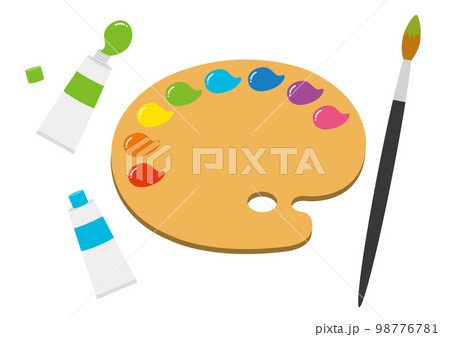 画材のイラスト 98776781