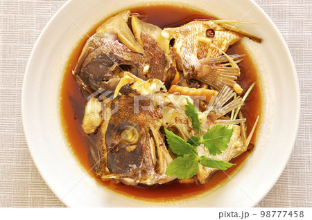 魚料理 鯛のあら炊き 98777458