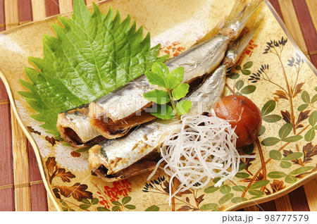 魚料理 イワシの梅煮 魚料理 イワシの梅煮 98777579