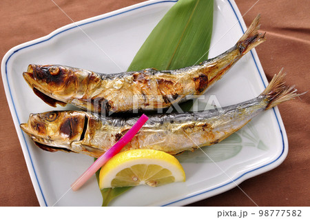 魚料理 焼き魚 イワシ 魚料理 焼き魚 イワシ 98777582