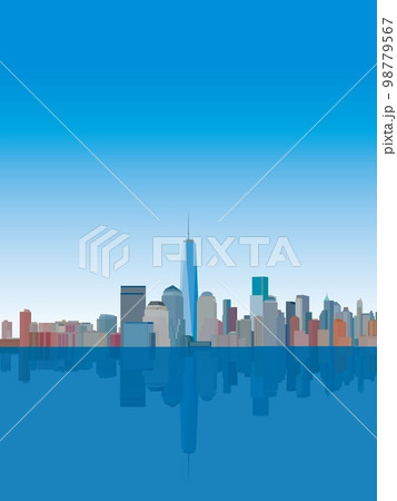 ニューヨーク　new　york　ワン・ワールド・トレード・センター　マンハッタン　 98779567