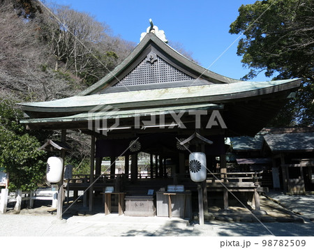 鎌倉市の鎌倉宮 98782509