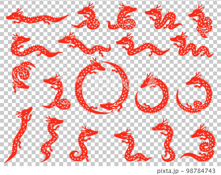紅龍人物插圖集 紅龍人物插圖集 98784743