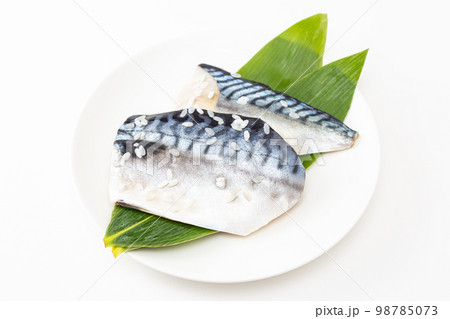 鯖の麹漬け 白バック 鯖の麹漬け 白バック 98785073