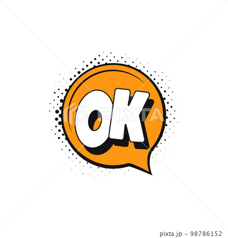 Comics book background blank template. Comic text empty bubble collection colored empty cloud pop art vector comic box balloon. Set message bubble speech cartoon expression illustration 98786152