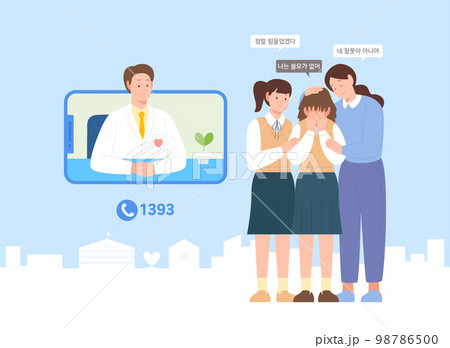 Counseling session with doctor_suicide prevention 98786500