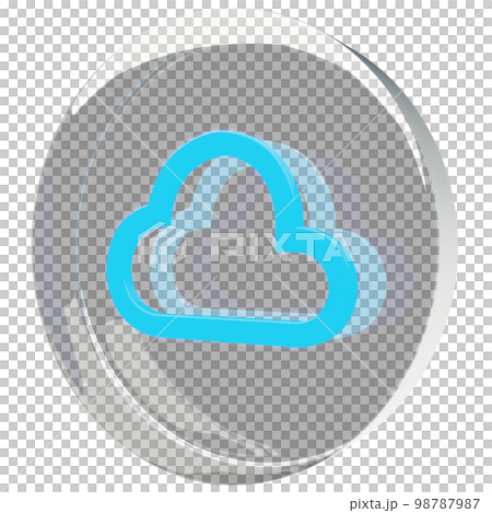 雲圖標按鈕 雲圖標按鈕 98787987