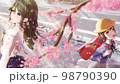 桜舞う新生活 98790390