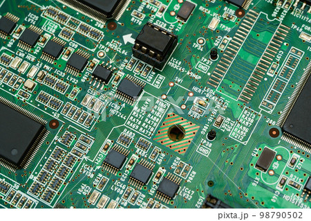 コンピューターの電子回路 98790502