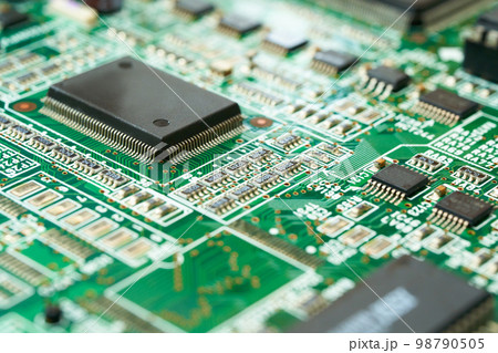 コンピューターの電子回路 コンピューターの電子回路 98790505