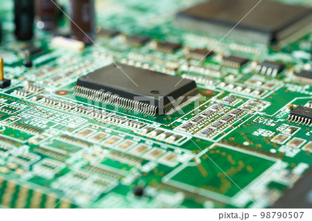 コンピューターの電子回路 98790507