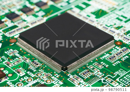 コンピューターの電子回路 98790511