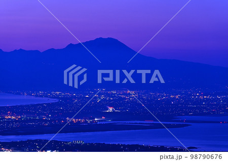 枕木山からの大山 98790676