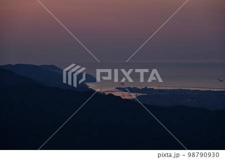 枕木山からの美保関 98790930