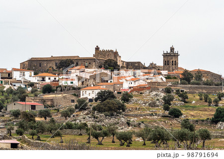 Church Iglesia de los Martires at Brozas, Extremadura in Spain 98791694