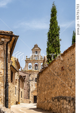 Maderuelo is an ancient medieval village in Segovia province Castile Leon Spain 98791703