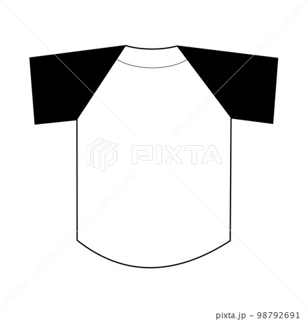 8 Template illustrations of Jersey shortsleeve shirt (baseball uniform  shirt) / (eps,png,jpg)