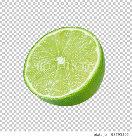 Lime illustration realistic 98795395