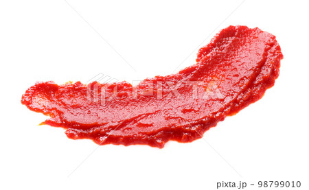 Fresh tasty tomato sauce isolated on white 98799010