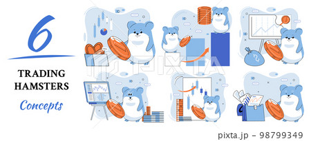 Trading hamster, user who does not understand economics and finance, inexperienced investor Trading hamster, user who does not understand economics and finance, inexperienced investor 98799349