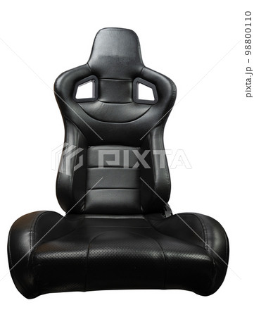 Clean black sport leather car seat Clean black sport leather car seat 98800110