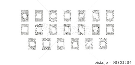 Rustic Floral Frame Set Rustic Floral Frame Set 98803284