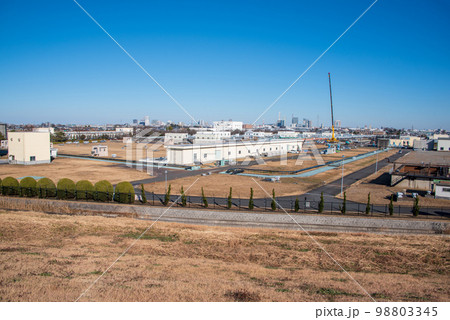 大久保浄水場付近の風景 新都心方面 さいたま市 大久保浄水場付近の風景 新都心方面 さいたま市 98803345