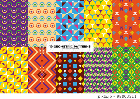 Abstract Pattern Set Abstract Pattern Set 98803511