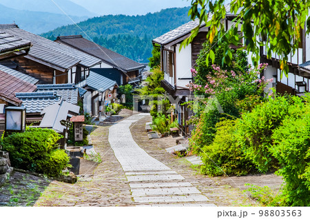 中山道 馬籠宿 中山道 馬籠宿 98803563