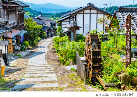 中山道 馬籠宿 98803564