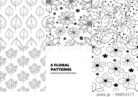 Pattern Background Set 98803577