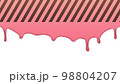 横にリピートできる流れるピンクの液体1b 98804207