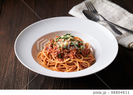 ミートソーススパゲティ 98804611