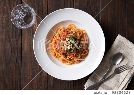 ミートソーススパゲティ 98804628