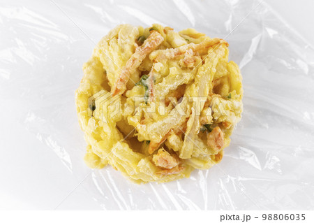 冷凍保存した野菜のかき揚げ 98806035
