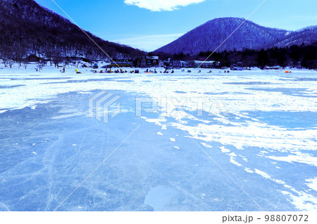 鳥居峠と大沼 鳥居峠と大沼 98807072