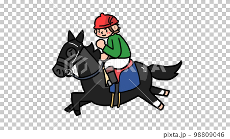 馬のイラスト 馬のイラスト 98809046