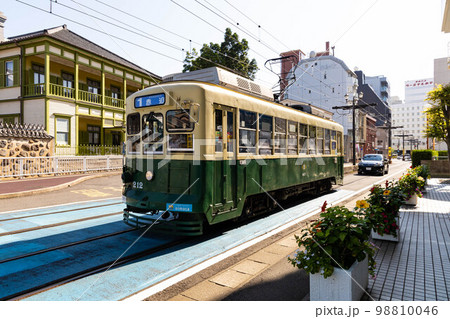 EOSR6.長崎出島、路面電車との距離感。 98810046