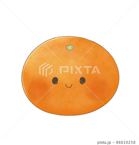 かわいい　顔つきみかん 98810258