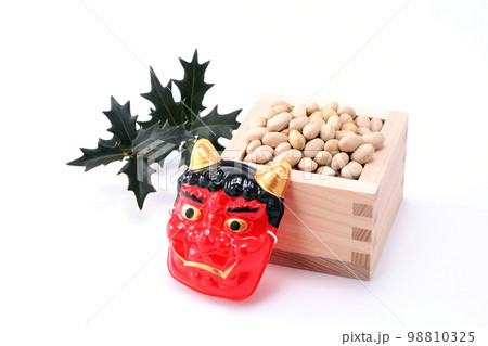 節分 豆まき 98810325