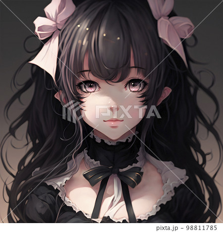 Amazon.com: SUANM Gothic Lolita Anime Girl Poster Poster Decorative  Painting Canvas Wall Art Living Room Posters Bedroom Painting  08x12inch(20x30cm) : לבית ולמטבח