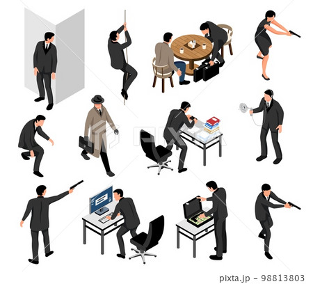 Isometric Spy Set 98813803