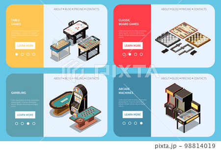 Indoor Games Banner Set 98814019