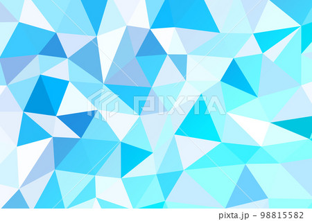 幾何学模様　ポリゴン模様 98815582