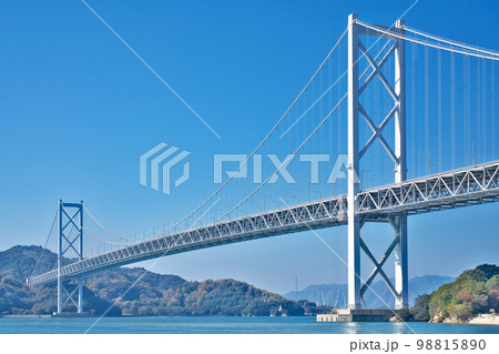 【立花臨海公園より因島大橋】 広島県尾道市向島町立花 98815890