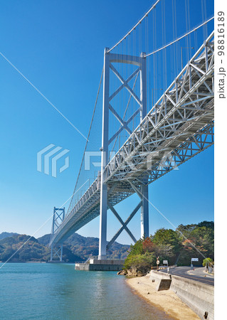 【立花臨海公園より因島大橋】 広島県尾道市向島町立花 98816189