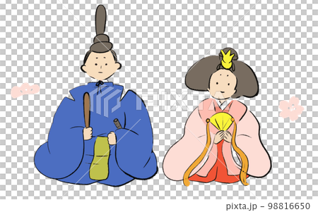 Illustration of cute chicks 98816650